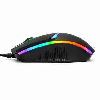 MOUSE GAMER RGB LED COLORIDO ÓPTICO 1000 DPI USB 3.0 - DESIGN IRON MAN