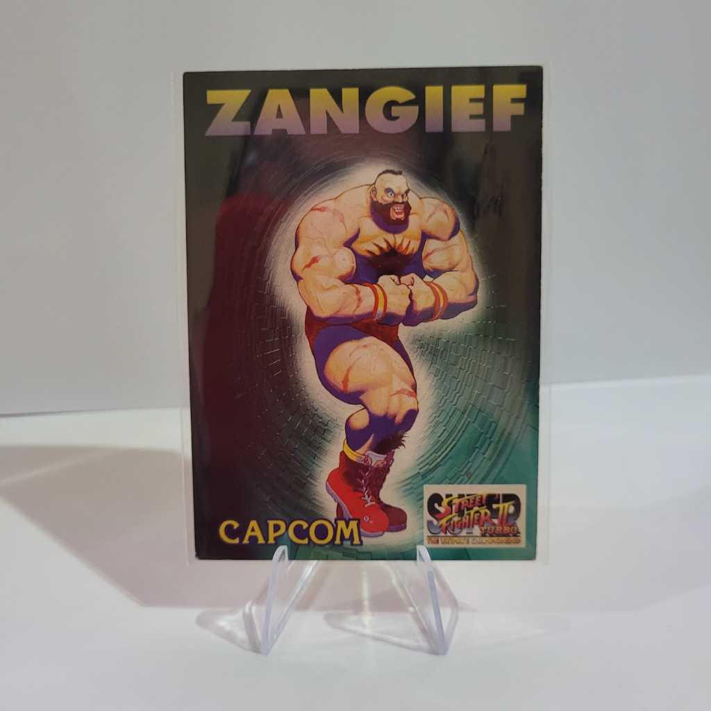 Card ZANGIEF Super Street Fighter II Turbo (Capcom) Década de 90