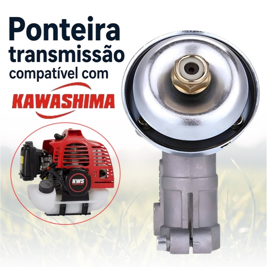 Caixa Transmissão Ponteira P/ Roçadeira Kawashima 43/52cc | Shopee