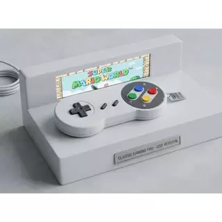 Controle Joystick Super Nintendo Snes Usb Jogos Emulador Pc gamer qualidade