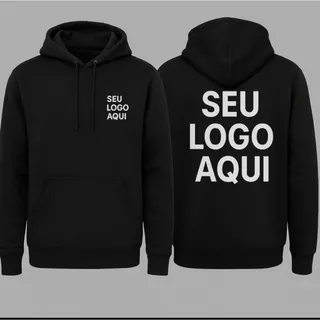 Moletom Canguru Personalizado Sua Arte Aqui | Estampa Exclusiva | Presente Criativo | Unissex