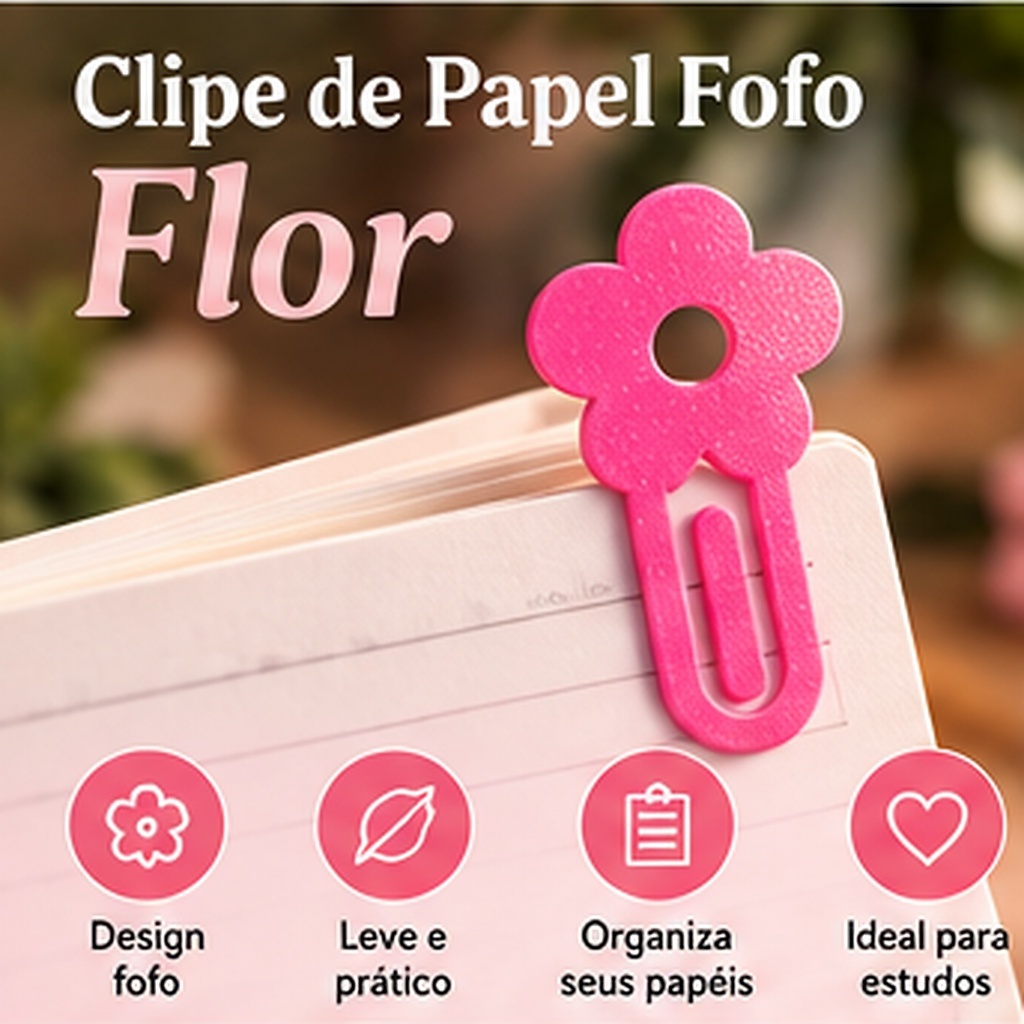 Clips Flor Vazada