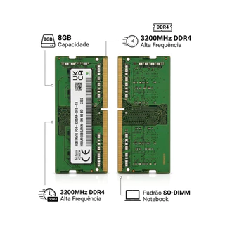 Memoria RAM DDR4, VALUE SELECT, RIPJAWS, TEIKON, SK HYNIX, KINGSTON, FURY -NOTEBOOK Nota: Recondicionados