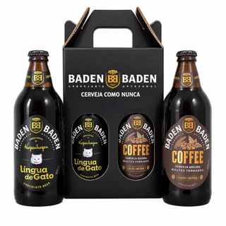 Cerveja Baden Baden de Campos do Jordão P/ Presente c/ 2 unid 600ml cada