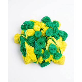 Kit 2 Pacotes Papel de Seda Rococó Tema Brasil: Verde e Amarelo em Oferta na Shopee