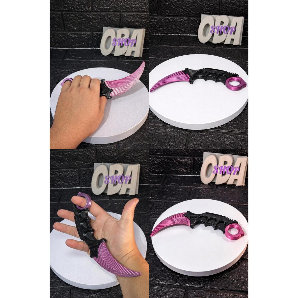 Faca Karambit Decorativa 20cm – Modelo Gamer de Coleção | Shopee Brasil