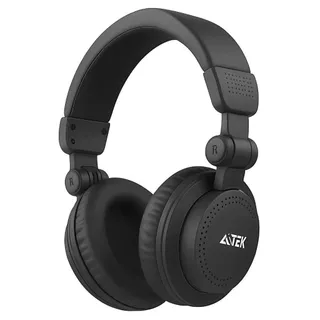 Fone de Ouvido DJ Profissional com Fio Driver 57mm P2 P10 Headphone Forte PC Celular Mixer