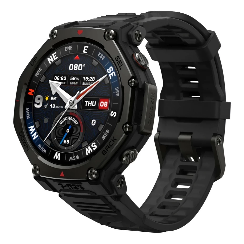 SMARTWATCH MILITAR AMAZFIT T-REX 3 GPS SPO2 AMOLED NOVO ORIGINAL TREX 3