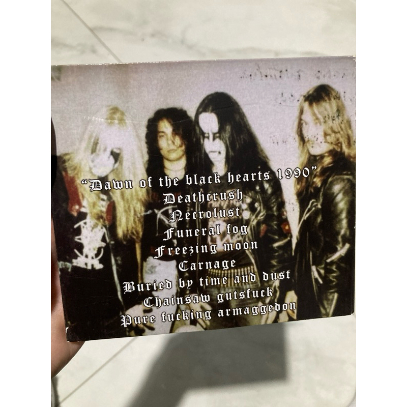 Cd Mayhem dawn of the black hearts | Shopee Brasil
