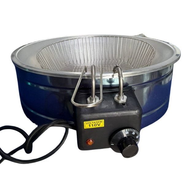 FRITADEIRA ELÉTRICA TACHO EM INOX 7 LITROS PROPRIO PARA FRIT