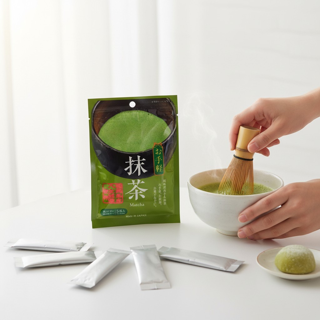 Chá Verde Em Pó Matchá Japones Instantâneo Importado Japão 15g
