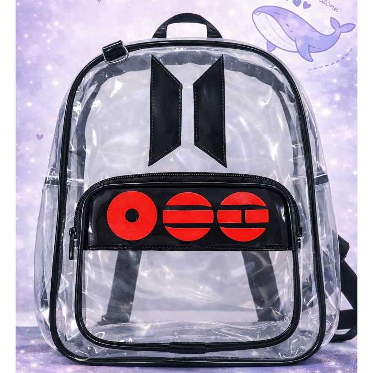 Mochila transparente BTS (32 cm)