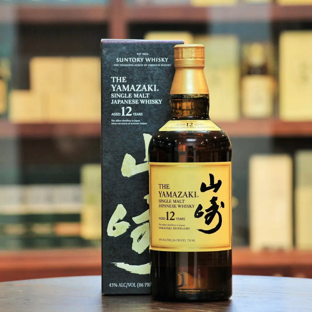 Whisky Yamazaki 12 Anos Single Malt Japonês 700ml - Original