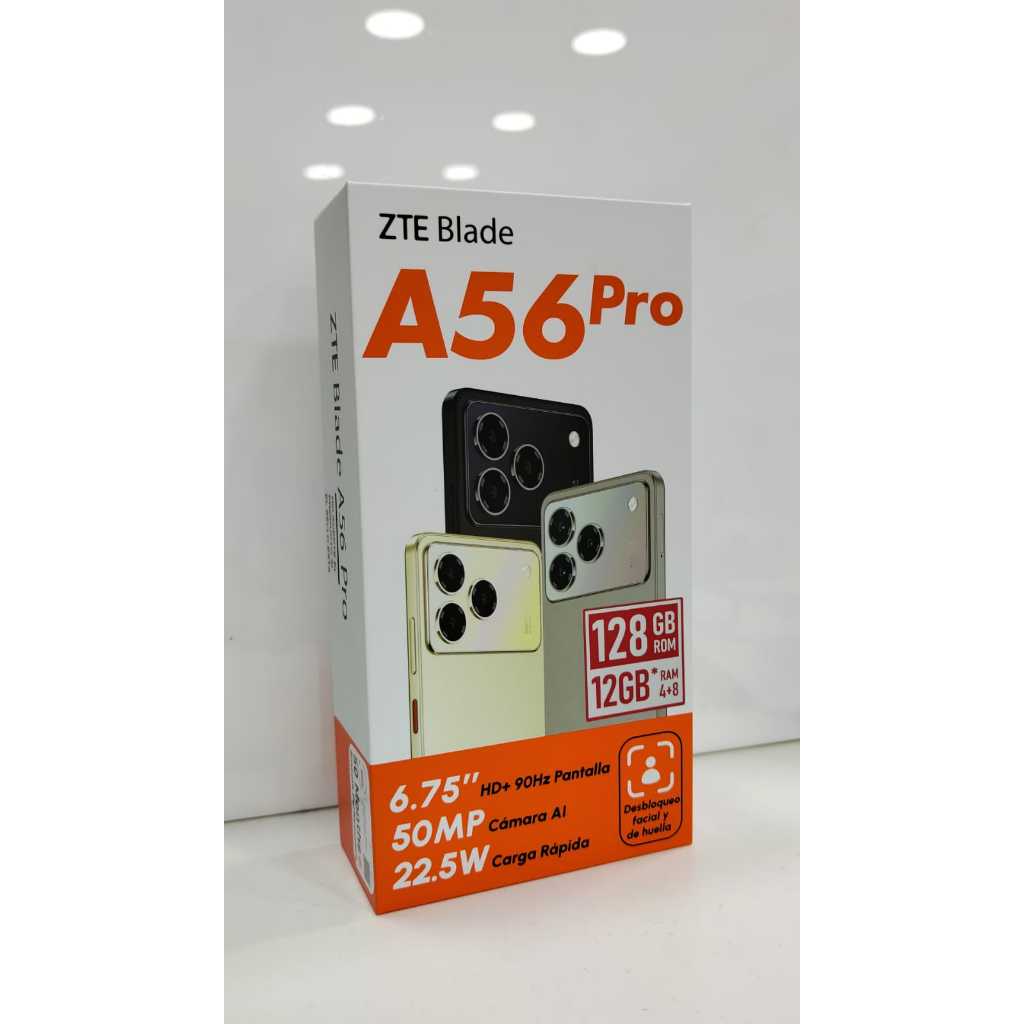 机 Celular Nubia ZTE A56 Pro 4GB RAM 128GB MEMORIA Potência Tela 90Hz