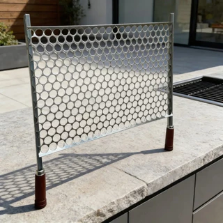 Grelha Para Churrasqueira Galvanizada 58(lar)x40(comp) Cm