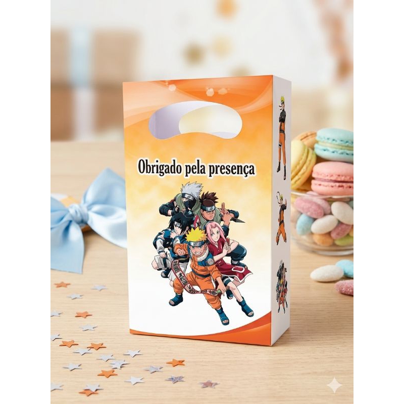 Sacolinhas Personalizadas Naruto para lembrancinhas festas temáticas ...