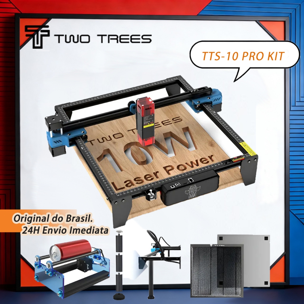 Máquina de Gravação a Laser Creality CR-Laser Falcon 10W