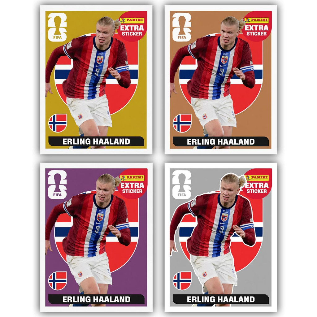 Figurinhas Haaland Copa Do mundo 2026 - Neymar - Cristiano Ronaldo - Messi - cartinhas de futebol