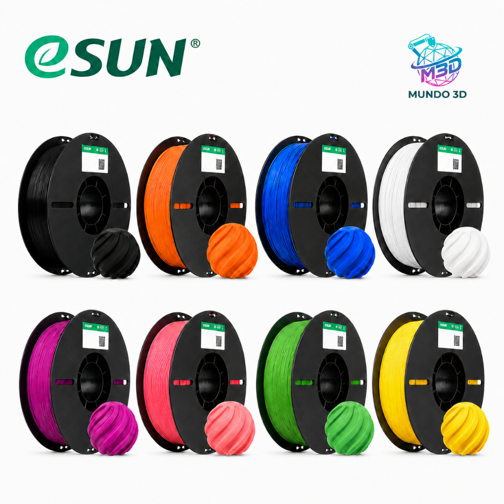 Filamento 3d eSun PLA Basic 1kg Varias Cores - OFICIAL