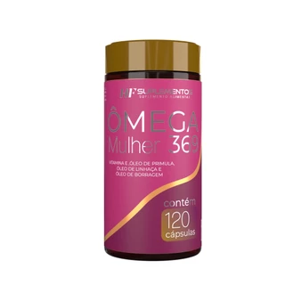 OMEGA 3 6 9 MULHER 120 CAPSULAS HF SUPLEMENTOS