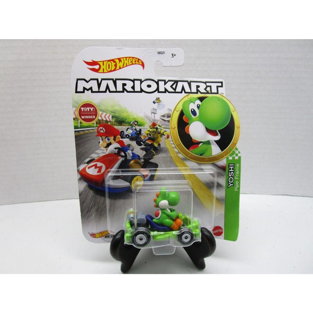 Hot Wheels Mario Kart Carrinhos 1:64 - Mattel - Yoshi | Shopee Brasil