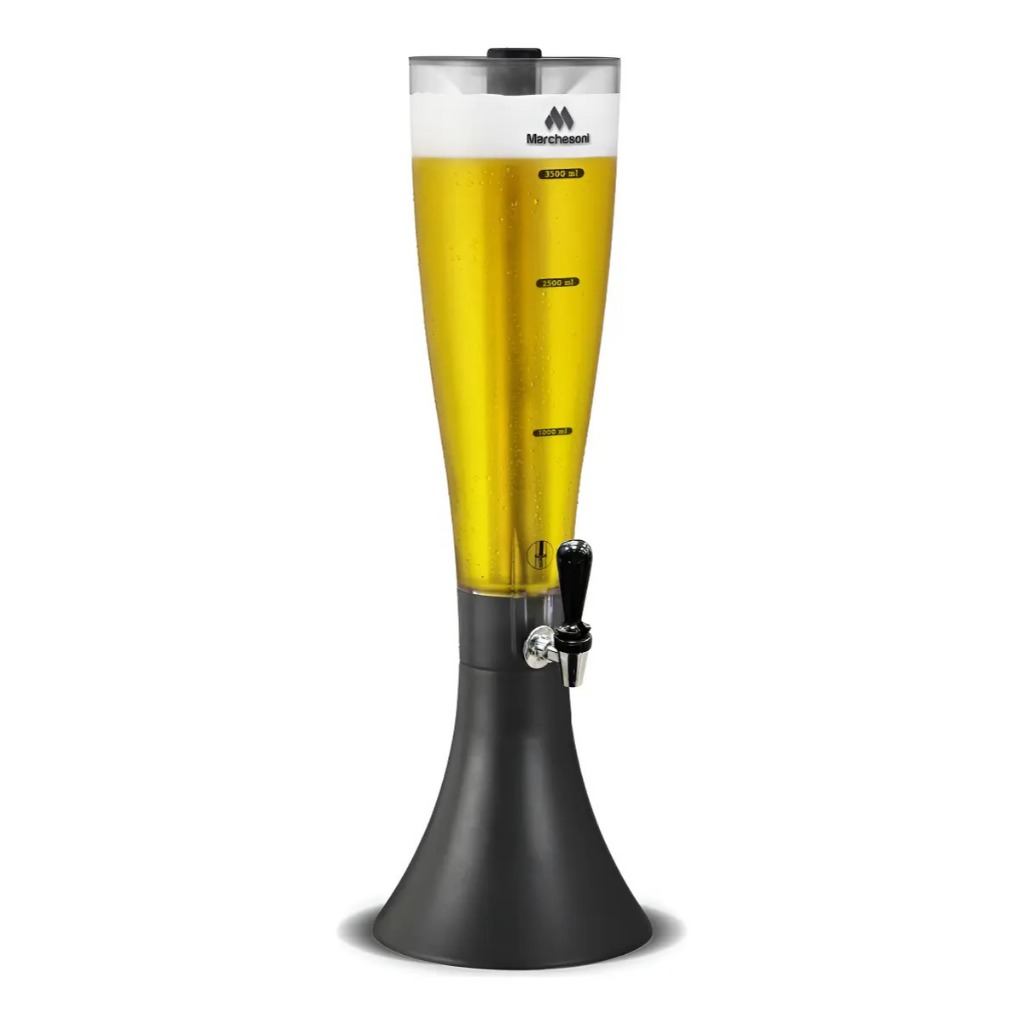 Torre de Chopp Marchesoni MarcBeer 3,5 litros | Shopee Brasil