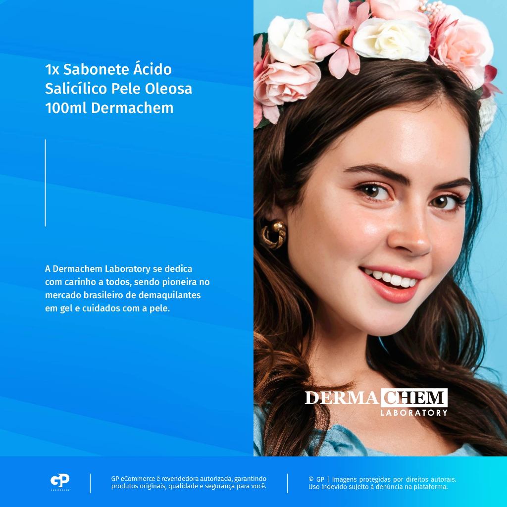 Sabonete de ácido salicílico para pele oleosa Dermachem — foto 2