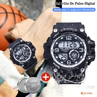 Relogio Masculino A Prova D Água De Silicone Relogio Masculino De Luxo Digital Esportivas Cronômetro