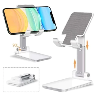 Suporte para Celular Tablet Dobrável com Tripé Portátil e Antiderrapante - Lm tech store
