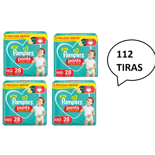 Pampers Pants Ajuste Total