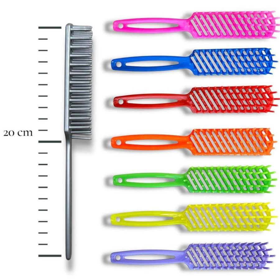 Kit 84, 72, 60, 48 ou 36 Pente Escova Reta Jacaré / Bom Para Cabeleireiro Escova Pentear Cabelos