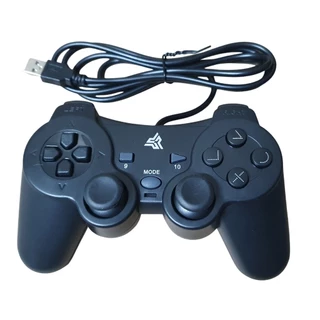 Controle Joystick Gamepad Com Fio Usb para PC Notebook Windows Mac Linux