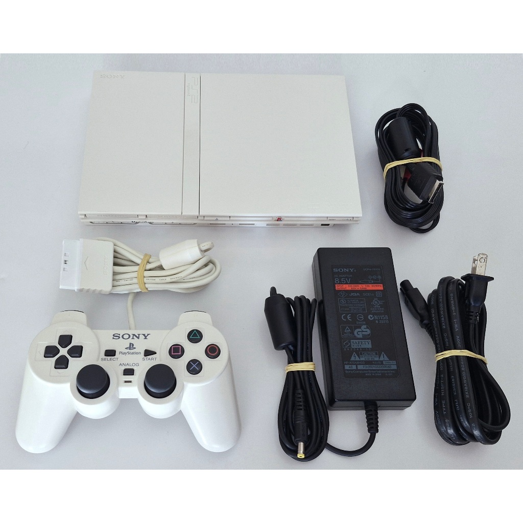 PS2 Slim Ceramic White (Branco) Original | Shopee Brasil