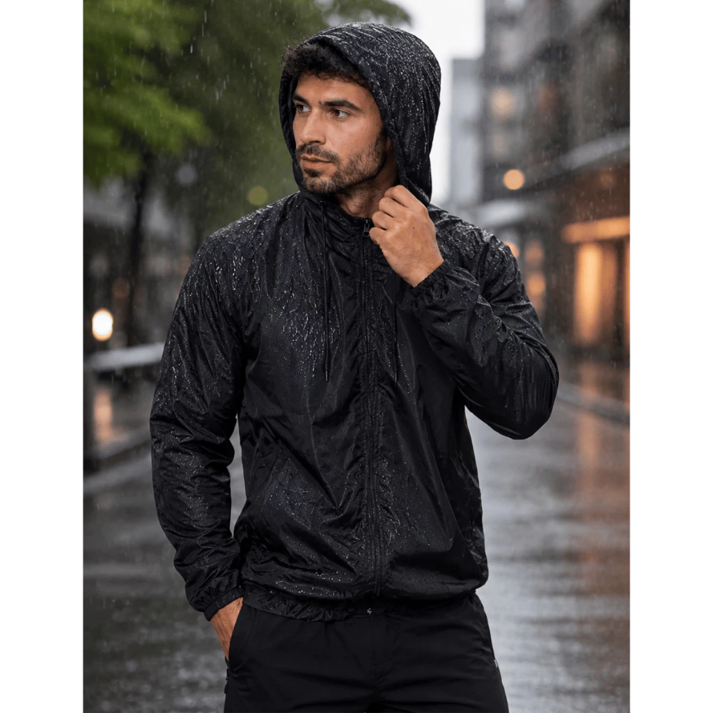 Corta Vento Jaqueta Masculina Impermeável Para Treino