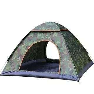 Barraca Camping Camuflada 3-6 Lugares Promoção Adulto Barraca De Acampamento Acampamento Bolsa