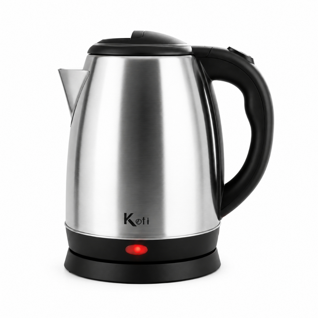 Chaleira Elétrica Jarra Inox 1.8L Ferve Água Rápido Desligamento Automático 110V 220V Café Chá