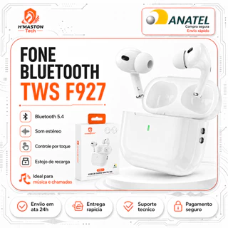 H‘maston F927 Fone Tws Phone De Ouvido Bluetooth Fone Sem Fio Fone De Ouvido Sem Fio