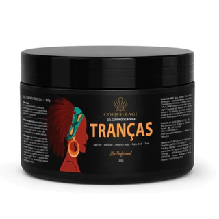 Gel Cera Modelador 300G Coquillage Para Tranças Profissional