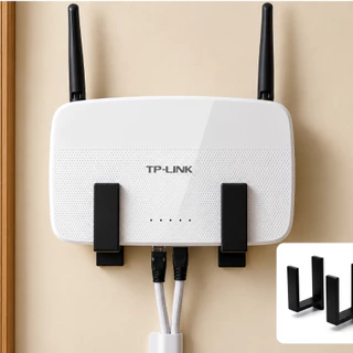 Suporte Roteador Parede Sem Furo Fita 3M Organizador WiFi Universal