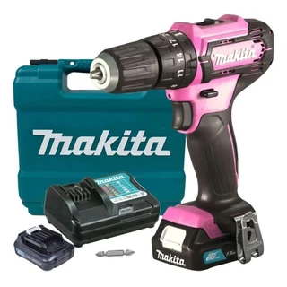 🌈🇮🇱PARAFUSADEIRA ROSA MAKITA COM MALETA E COM 2🔋🔋12V ✡🇧🇷 em Oferta na Shopee