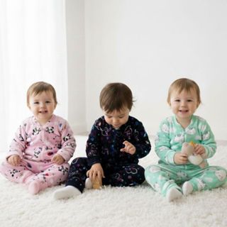 Pijama infantil inverno manga longa quente confortal peludinho felpudo menina e menino em Oferta na Shopee
