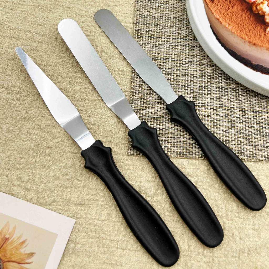 Espátulas Confeiteiro Para Bolos Decorados Pão Em Inox Multi