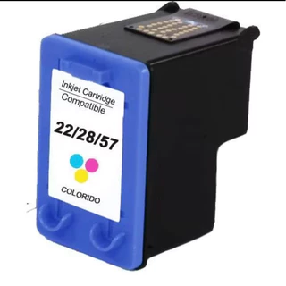 1 cartucho de tinta 22xl colorido 15ml