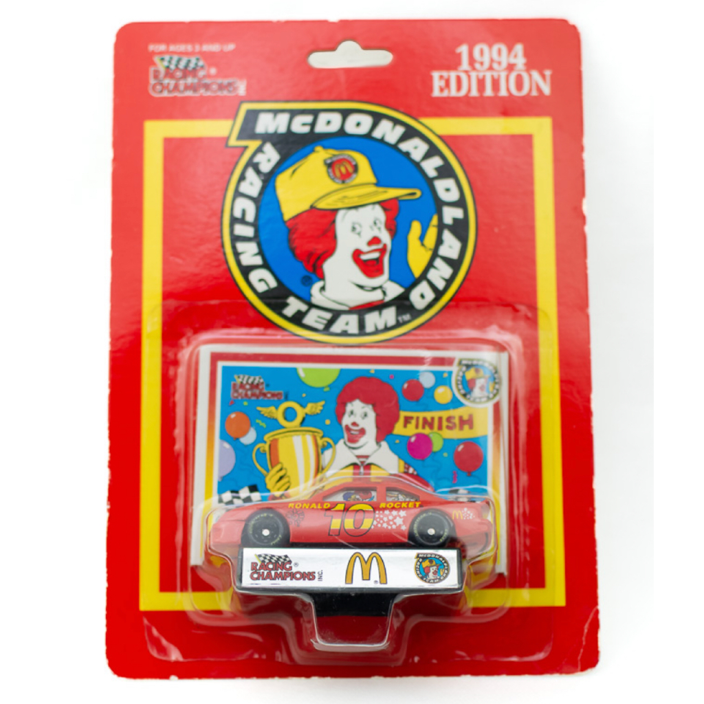 Racing Champions Mcdonald Racing Edition 1994 Ronald Rocket