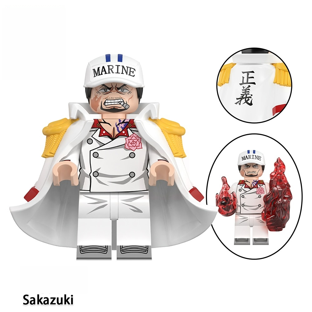 One piece miniaturas Luffy Gear 2 Sakazuk Ace Zoro Nightmare Luffy