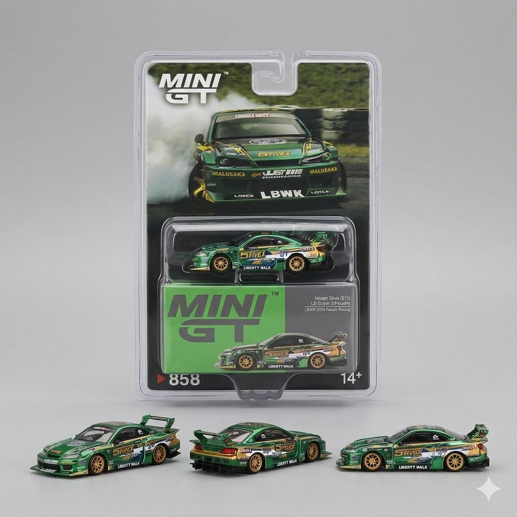 Mini GT & Kaido House | Escala 1:64 Diecast | Vários Modelos