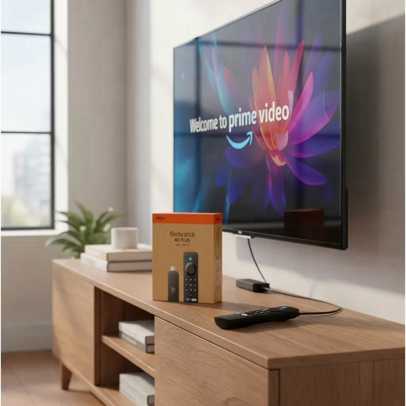 Amazon Fire TV Stick 4K Plus - 8GB Wi-Fi 6 Dolby Vision/ Atmos