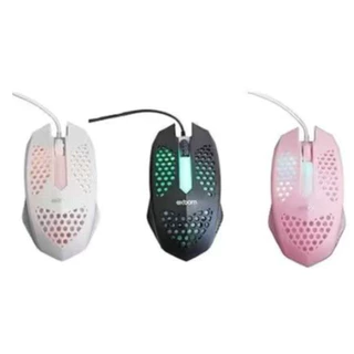 Mouse Optico USB com Iluminação LED RGB