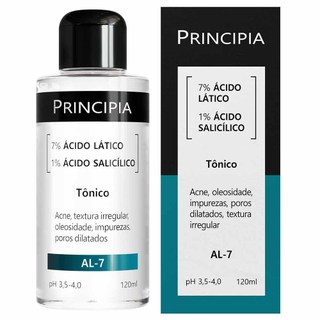 Tônico Principia AL-7 com ácido lático e salicílico