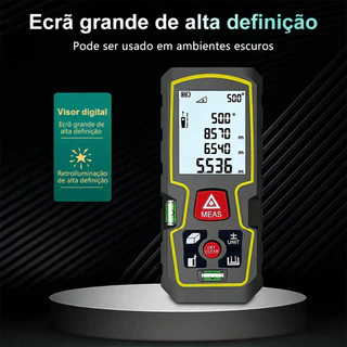 Trena Laser Níveis De Alta Precisão Profissional 50M Ip54